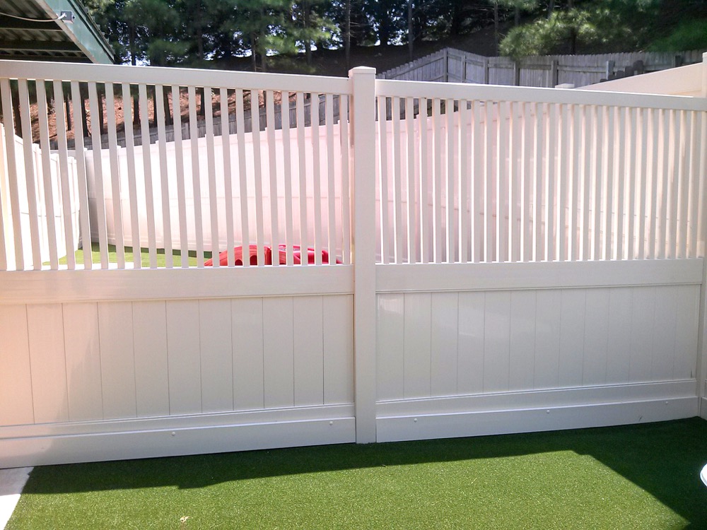 Fence panels in a variety of configurations.