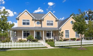 A house with a picket fence is still popular in metro Atlanta.